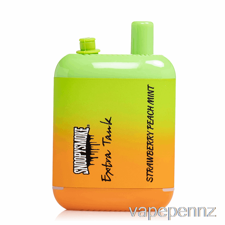 Snoopy Smoke Extra Tank 2 15000 Disposable Strawberry Peach Mint VAPE NZ